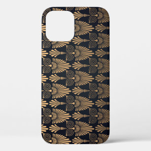 Art Deco Schwarz Gold: Retro. Case-Mate iPhone Hülle