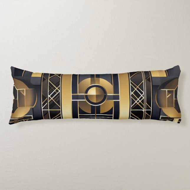 Art Deco Seitenschläferkissen (Vorderseite)