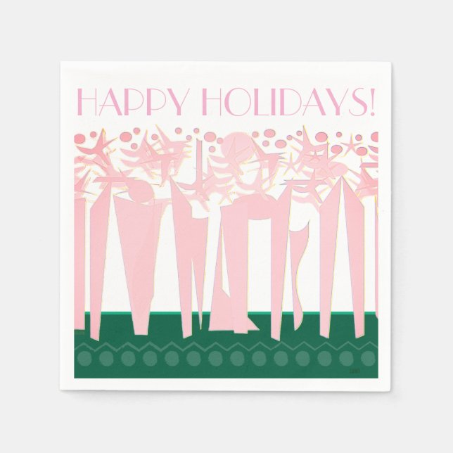 ART DECO SERVIETTE (Vorderseite)