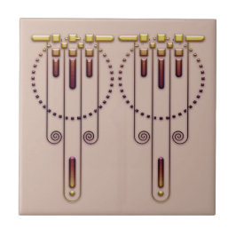 Art Deco "Shades of" Tile Fliese