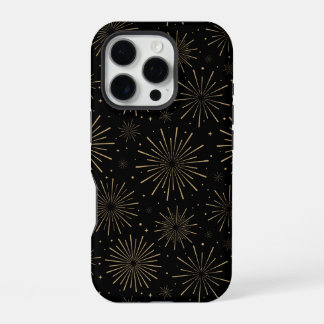 Art Deco Silvester Feuerwerk Handyhülle iPhone 16 Pro Hülle