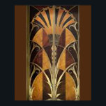 ART DECO SINGLE PANEL POSTER<br><div class="desc">ART DECO SINGLE PANEL (DIESES PANEL IST 50" HOCH UND KANN VERSUCHT WERDEN, UM IHREN PLATZ, ODER TRIM UND DOPPELT/TRIPLE, USW. ZU ERFÜLLEN. DIE PANELE, UM EINE WAND VON PARKETT-EFFEKT WANDERRAUM ZU VERBINDEN.)</div>