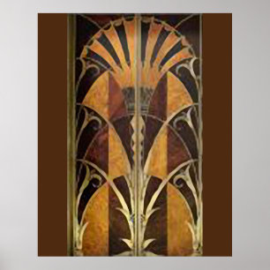 ART DECO SINGLE PANEL POSTER