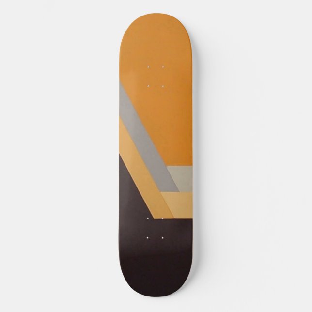 ART DECO Skateboard (Mandarine) (Vorderseite)
