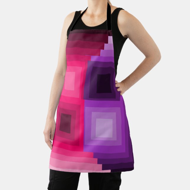 Art Deco Squares Schürze (InSitu)