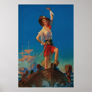 Art-Deco-Stil Poster