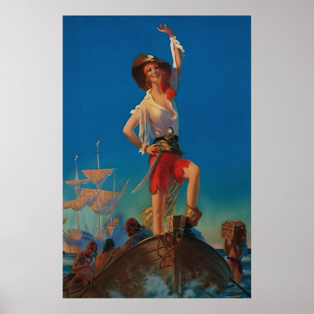 Art-Deco-Stil Poster (Vorne)