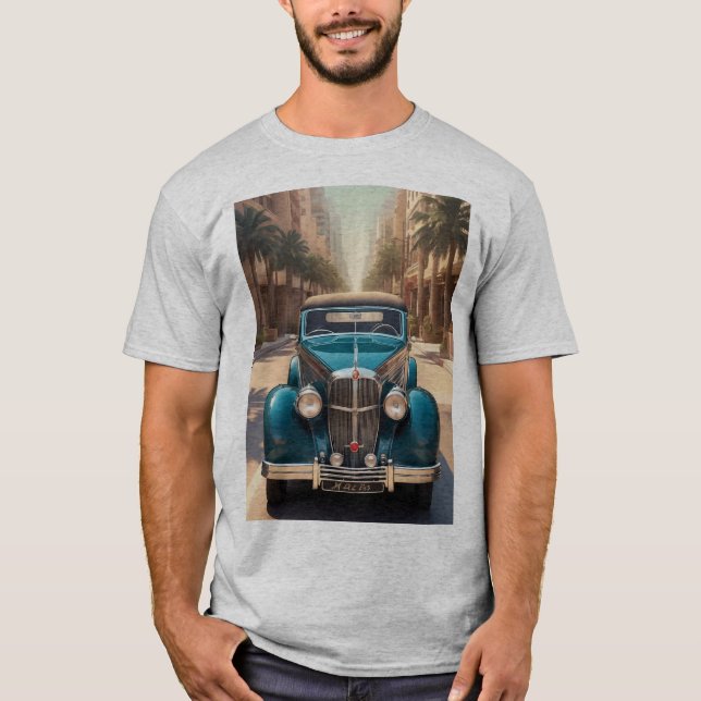 ART DECO STYLE CAR T-Shirt (Vorderseite)