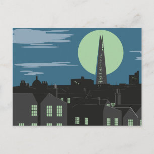 Art Deco Style London Postcard Postkarte