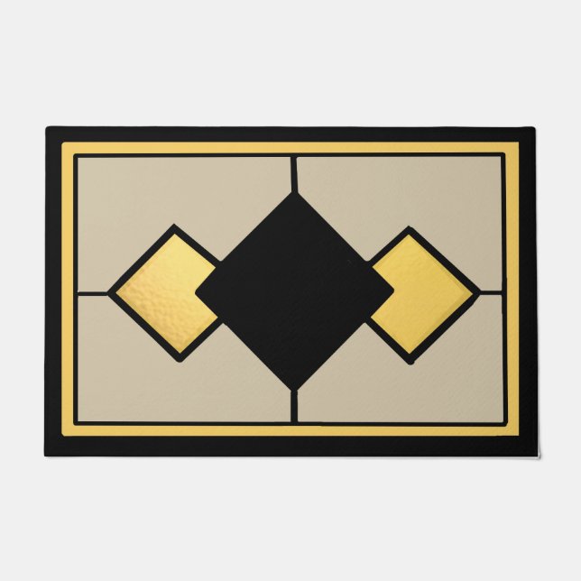 Art Deco Style Rug Fußmatte (Vorderseite)