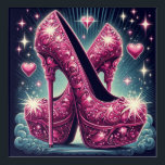 Art Deco Style Stiletto High Heels Acryl Wandkunst<br><div class="desc">Stiletto High Heels Art Deco Stiletto Stiletto High Heels Mit diesen hochauflösenden Plexiglasdrucken verleihen Ihre Wände einen zeitgemäßen und modernen Look. Dein Bild wird auf hochwertigem Archivfotopapier gedruckt und auf robustem Acryl befestigt, um ein einzigartiges und mehr-dimensionales Statement zu setzen! Bereit zum Aufhängen und einfach zu reinigen, sie sind perfekte...</div>