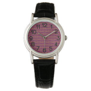 Art Deco Sunrise Armbanduhr