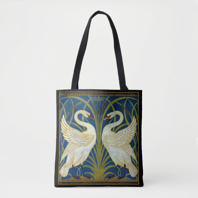Art Deco Swans (Vorderseite)