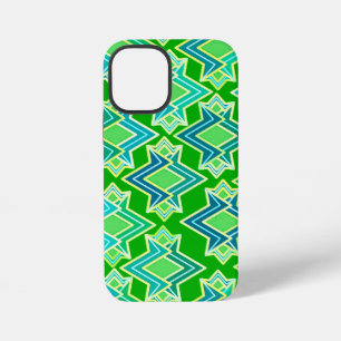 Art Deco Tapetenmuster, Jade Grün iPhone Hülle