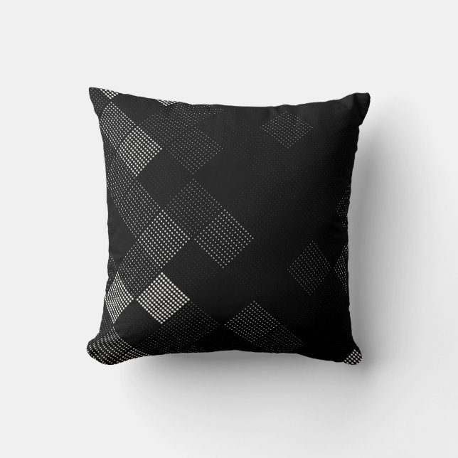 Art Deco Throw Pillow Kissen (Vorderseite)