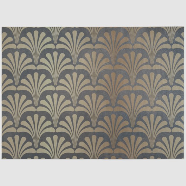 Art Deco Tissue Paper, Decoupage Seidenpapier (Vorderseite)