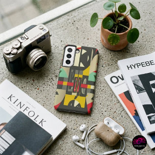 Art Deco trifft auf Mid-Century Modern Samsung Galaxy Hülle