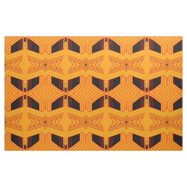 Art Deco-Typmuster Stoff (Fat Quarter (45,7 x 55,9 cm))