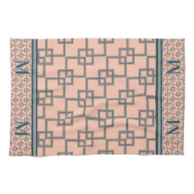 Art-Deco-Überschneidungen (Mit Monogramm)