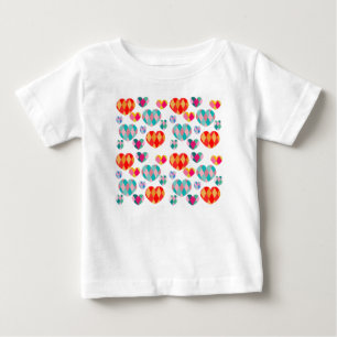 Art Deco Valentine Baby T-shirt
