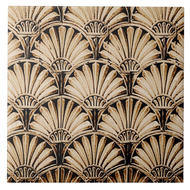ART DECO VENTILATOREN FLIESE (Vorderseite)