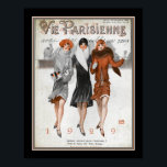 Art Deco Vie Parisenne 1929 Neujahr Poster<br><div class="desc">Schöne,  französische Art Deco Cover für Vie Parisienne's Dezember 1928 Neujahrsüberdeckung für 1929. 11x14 hier gezeigt - auch in 8x10,  16x20,  Standard- oder - Sondergrößen erhältlich.</div>