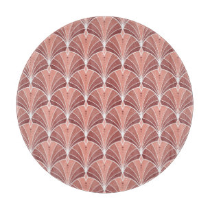 Art Deco: Vintage minimalistische Luxus Schneidebrett