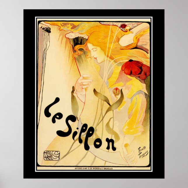 Art Deco Vintage Poster (Vorne)