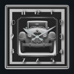 Art-Deco-Wagen Quadratische Wanduhr<br><div class="desc">Großartiges Uhrendesign. Du wirst es wie andere Liebe bekommen. Sie können dieses Design auch für andere Produkte verwenden,  die Sie mögen,  oder Ihren Text anpassen und hinzufügen. Folgen Sie mir für mehr. Vielen Dank. Ich wünsche Ihnen einen schönen Tag.</div>