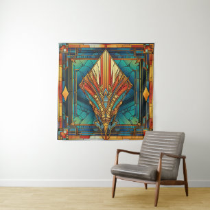 Art Deco Wandteppich