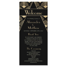 Art Deco Wedding Black 20 Vintag