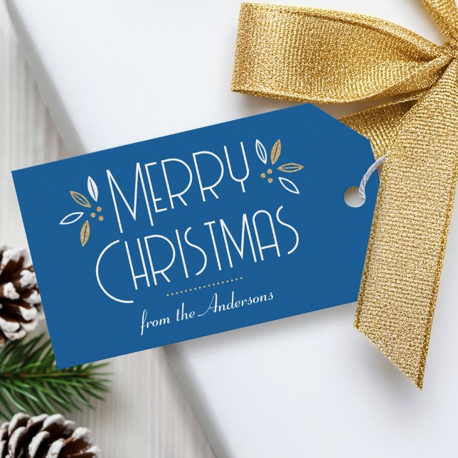 Art Deco Weihnachten Geschenkanhänger (Von Creator hochgeladen)