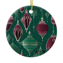 Art Deco Weihnachtsdekoration, Dekoration