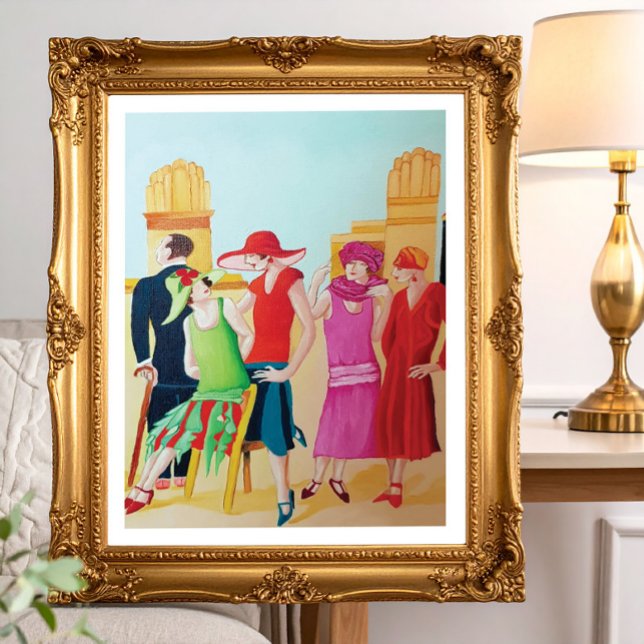 Art Deco Women Poster (Von Creator hochgeladen)