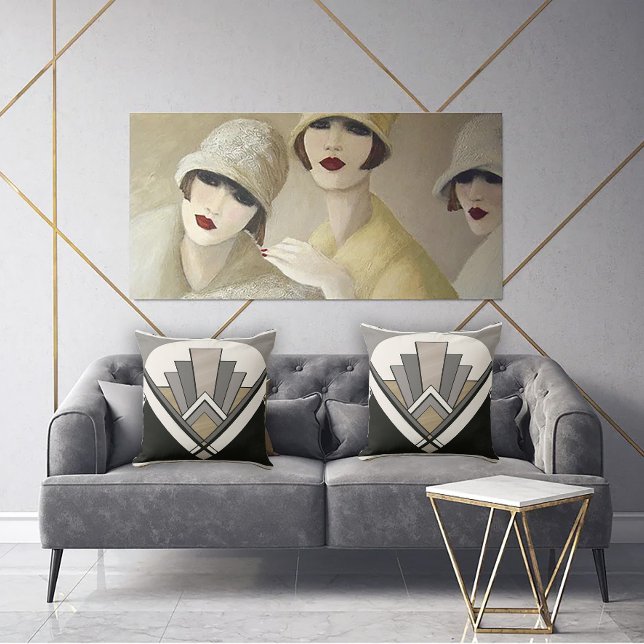 Art Deco Zierkissen (Von Creator hochgeladen)