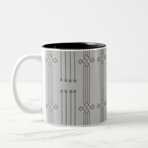 Art Deco Zweifarbige Tasse