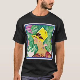 Art Deko Frauenportrait T-Shirt