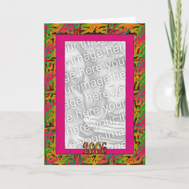 Art Deko Greetings 2 Feiertagskarte (Vorderseite)