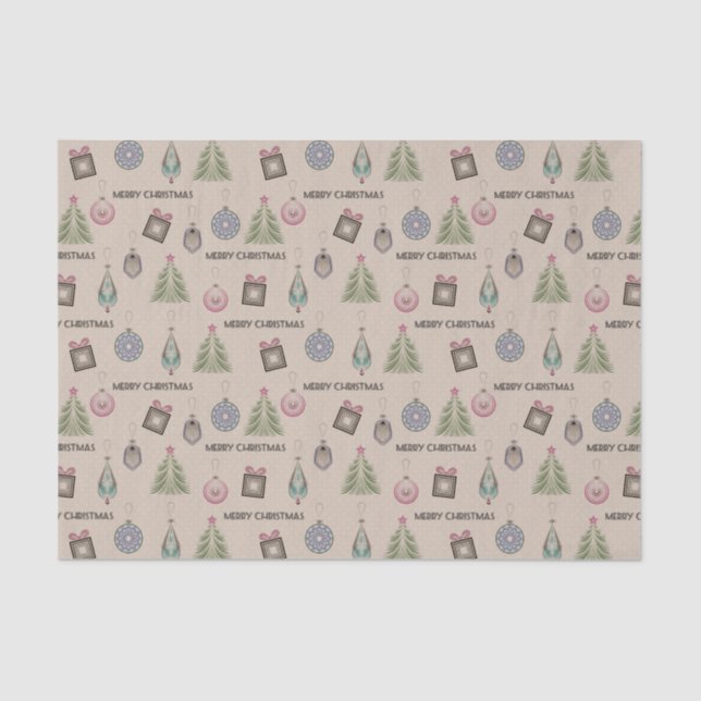 Art Deko Modernes Dekor Vintages Handwerk Seidenpapier (Vorderseite)