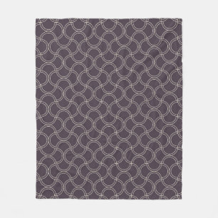 Art Deko - nahtloser Musterhintergrund. abstrakt Fleecedecke