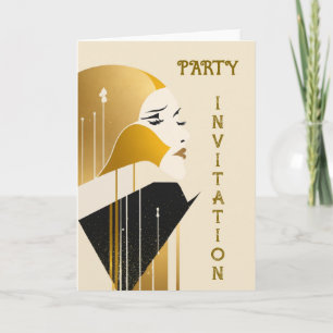 Art Deko Party Einladung