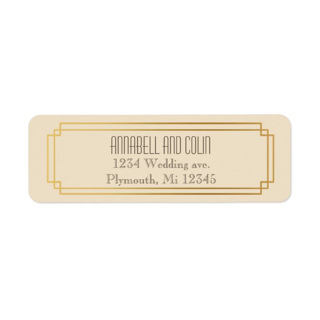 Art-Deko-Rahmen (Vorne)