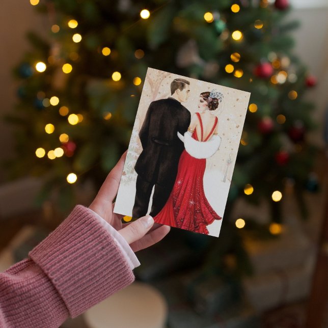 Art Deko Retro Vintag füge Stimmung Karte (Von Creator hochgeladen)