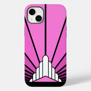 Art Deko Sonne pink Case-Mate iPhone 14 Plus Hülle