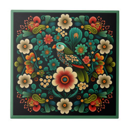 Art Deko Stil Blume Muster Keramik Fliesen