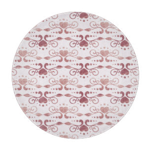 Art Deko, Vintage elegante Tapete. Schneidebrett