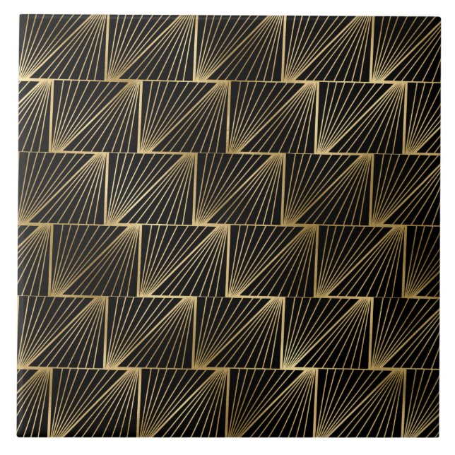 Art Deko Wohngestaltung Keramik Fliese (Vorderseite)