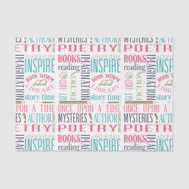 Art der Bibliothek Seidenpapier (Vorderseite)