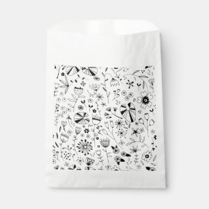 Art der Blumenlinie Geschenktütchen