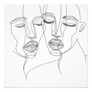 Art der Frauenkollektion Fotodruck